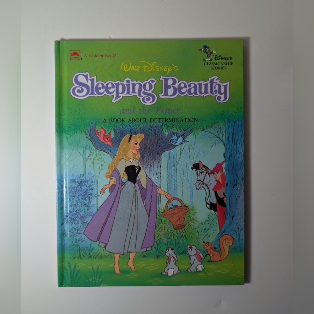 Disney Sleeping Beauty - Kids Hardcover Book 1988
